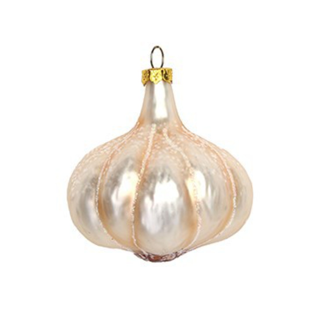 Glass Garlic Bulb 7cm image 0